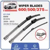 Windshield Wipers Front Rear Wiper Blades Set For BMW X5 E70 2006-2013 Windshield Windscreen 24"+20"+15" xDrive 35d 40d Car Accessories Cover 2011 Q231107