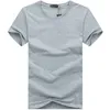 Mäns T-shirts Ultra Fine 6 Pieces/Batch Högkvalitativ herr T-shirts Casual Short Sleeved Men's Pure Cotton T-shirts Summerkläder 230407