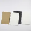 Спиральная эскиза книга Kraft Sketch Book Waperbook Notebbook