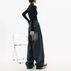 Women's Jeans Y2K High-waisted Thin Straight Loose Retro Casual Trousers Wide-legged Pants