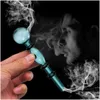 Rökande rör bong transparent tobaksrör glasoljebrännare glas Herb hopah cigarett shisha tube rök butik droppe leverans hem otsjm