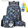 Backpacks Waterproof travel laptop backpack children School Bags teenager Boys girls camouflage school Backpack set high School backpack Q231108