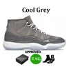 Jumpman 11 11s High Low Cherry DMP Cool Grey 25e anniversaire Bred Cement Grey Concord chaussures de basket-ball hommes femmes J11s baskets chaussures hommes formateurs avec boîte taille 36-47