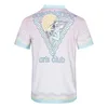 Casablanca skjorta Herr Skjorta Modedesignerskjortor hip hop tröja Herr Dam Tshirts harajuku kläder US Storlek M-3XL