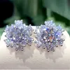 20 Styles Trendy Lab Diamond Stud Earring 925 Sterling silver Party Wedding Earrings for Women Men Promise Birthday Jewelry Gift