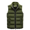 Men's Vests In Coats For Men Warm Coat Trend Winter Down Cotton Cardigan Waistcoat Slim Fit Women Chaleco Hombre