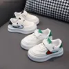 Sneakers Wit Kindersneakers Peuters Meisjes Jongens Luxe Ademende Casual Sportschoenen Kinderen Tennis Casual Flats Schoenen Maat 21-30 T231107