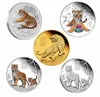 Arts and Crafts Commemorative coin of the Year of the Tiger 2022 Foreign trade coin Australia