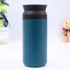 Water Bottles 350ML Stainless Steel Coffee Cup Vacuum Flame Outdoor Fashion Portable Travel Cup Water Bottle 230407