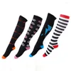 Sports Socks Compression Varicose Venes Nylon Nursing Stockings Fit For Outdoor Cycling Football Breattable Sock