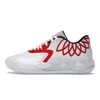 Avec des pompes de boîte LaMelo Ball 1 MB.01 Chaussures de basket-ball pour hommes Blast Buzz City LO UFO Not From Here Queen City Rick et Rock Ridge Blanc Rouge Galaxy Baskets Sports S