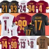 Al por mayor 14 Sam Howell Terry McLaurin Football Jerseys Antonio Gibson Emmanuel Forbes Curtis Samuel Brian Robinson Jr Jonathan Allen Daron Payne Sean Taylor Jamis