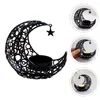 Candle Holders Decorations Metal Holder Dining Table Candlestick Wishing Candleholder Banquet Moon Creative