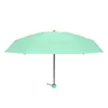 Kapsułka Słońca parasol żeńska ochrona ochrony słonecznej UV Słoneczno-Słońce Parasol deszczowy Mini pięciokrotne ultra-lekkie Zakresowe przenośne przenośne