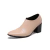Kleid Schuhe Zapatos Para Hombre High Heels Oxford Loafer Für Männer Männlich Echtes Leder Qualität Italienische Formale