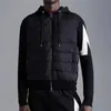 Bras pour hommes Lettre Design Hiver Veste tricotée à capuche Mode Casual Down Vestes Manteau Taille asiatique S - XXL M1YP