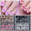 Unhas Falsas 120 Pçs/set Suprimentos de Prego Francês Square Manicure Material DIY Acessórios Cobertura Completa Falso