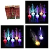 Party Favor Led Christmas Fiber Optic Tree Colorf Farbwechsel Christmastree Christmasgift Home Decoration Drop Dhbz1