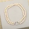 Designer Pendant Neckor Letter Vivian Chokers Luxury Women Fashion Jewelry Metal Pearl Necklace Cjeweler Westwood Yuiyew