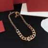 Valentinoity Woman marchio collane a ciondolo V Designer Letter Pearl Fashi