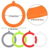 New 1Pc Leakproof Silicone Replacement Gasket Seals Reusable Seals Mason Jars O Rings Gaskets Rubber Sealings Canning Cup Accessory