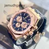 Ap Swiss Luxury Wrist Watches Epic Royal Ap Oak Series 41mm Gauge 18k Rose Gold Automatic Mechanical Watch Luxury Watch Set 26331or.oo.d315cr.01 THSP