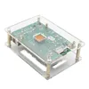 Freeshipping Raspberry Pi 3 Model B (Plus) 3In1 Motherboard Acrylic Case / Enclosure / Shell Cooling Fan Starter Kit Xtovp