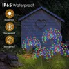 Lawn Lamps LED Solar Power Lights Firework Garden Decoration Fairy Lights Waterproof Outdoor Dandelion Lawn Lamp For Patio Path P230406