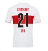 23 24 VfB Stuttgarts Soccer Jerseys 2023 2024 Home Away KALAJDZIC DIDAVI Maillots De Foot SILAS GONZALEA MANGALA Maillot de football S-2XL