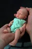 Dockor 7 "Micro Preemie Full Silicone Baby Doll Sweet Dreams" Bella "och" Jose "Liftelike Mini Reborn Doll Surprise Children Anti-Stress 230406