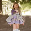 Robes de fille personnalisées pour enfants et filles Princess Lolita Party Dress en Espagne Automne Hiver Robe Flower Girl Dress Toddler Girl Automne Vêtements 230407