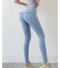 LL Yoga Suit Plush Align Leggings Fast and Free High Waisted Butt Pockets For Sexy Running Cycling Pants
