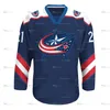 Maglia Columbus Adam Fantilli Hockey Concepts Johnny Gaudreau Eric Robinson Patrik Laine Ivan Provorov Zach Werenski Elvis Merzlikins Kirill Marchenko Maglie