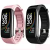 C6S 0.96 pouces étanche fréquence cardiaque tensiomètre Fitness Bracelet intelligent