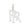 Anpassade smycken Sterling Sier Pass The Diamond Tester VVS Moissanite Iced Out RR Letter Pendant