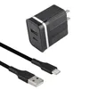 OLESiT Quick Charge Wall Charger Adapter Fast Charger Type C PD 20W Us Plug data cable combination