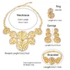 Ketting Oorbellen Set Italiaans Design Dames Sieraden Accessoires Bangle Ring