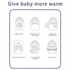 Sacs de couchage Sacs de couchage pour bébé cocons nés articles pour bébés voyage d'hiver couvertures à emmailloter literie pour enfants 230407