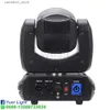 Moving Head Lights Yuer New LED 100W Spot Beam Moving Head Light 18 Face Prism DMX512 Sound DJ Stage Effect Light Party Dance Disco Bar Music Club Q231107