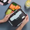 BENTO CAIXAS LURMA CAIXA CONUEÇA TRABALHO DE ESTUDANTES ATIVIDADES AO ANTERAÇÃO VIAGEM MICROWAVE Aquecimento de alimentos Plástico Bento Caixas de armazenamento Caixas de lanches 230407