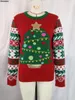 Women's Sweaters Ugly Christmas Sweater Funny Cute Tree Xmas Knitted Jumpers Tops Pullover Autumn Winter Holiday Party