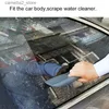 Windshield Wipers TOFAR Soft Silicone Squeegee Blade Car Window Cleaning Tools Water Wiper Remover Glass Wall Household Cleaner Auto Wash Scraper Q231107