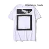 العلامة التجارية الصيفية للرجال القمصان Tide Argan Paint Painting Arrow Printing Mens Thirts Thirts Hip Hop Streetwear White Black Hoodie Back X Ezl7