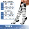 Chaussettes de sport Multi Paires Compression Anti Fatigue Athlétique Cossfit Récupération Bas D'allaitement Ajustement Œdème Diabète Varices