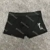 Marchio di lusso mans underpants designer lettere di marea stampata bianche bianche sexy boxer sexy 6 colori 3pcs/lot