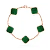 2023 Style trèfle Bracelet bijoux de créateur pour femmes Cleef amour bracelets porte-bonheur cadeaux cadeau de noël