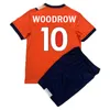 23 24 Luton Barkley Kids Kit Soccer Jerseys Campbell Morris Lockyer Clark Woodrow Adebayo Berry Home Away 3ème Chemises de football à manches courtes