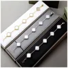 Clover Armbänder Bettelarmband Kette Designer Armreif Glieder Damenarmbänder Familienarmband Armreifen für Damen Ketten Personalisierte Armbänder Pulseras De Plata