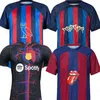 23 24 S Rolling Stone Limited Jersey 2023 2024 Barca Patta Special Rosalia Motomami Jersey OVO LEWANDOWSKI PEDRI GAVI JOAO FELIX Men Football Shirt