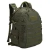 School Bags 35L Camping Backpack Waterproof Trekking Fishing Hunting Bag Military Tactical Army Molle Climbing Rucksack Outdoor mochila 230407